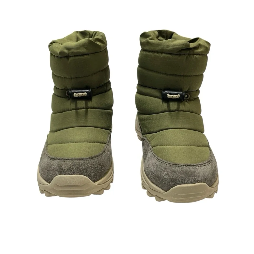 Merrell Boots Mens 4  Moc Zero Winter Green Tall Quilted Insulated Slip On Snow‎